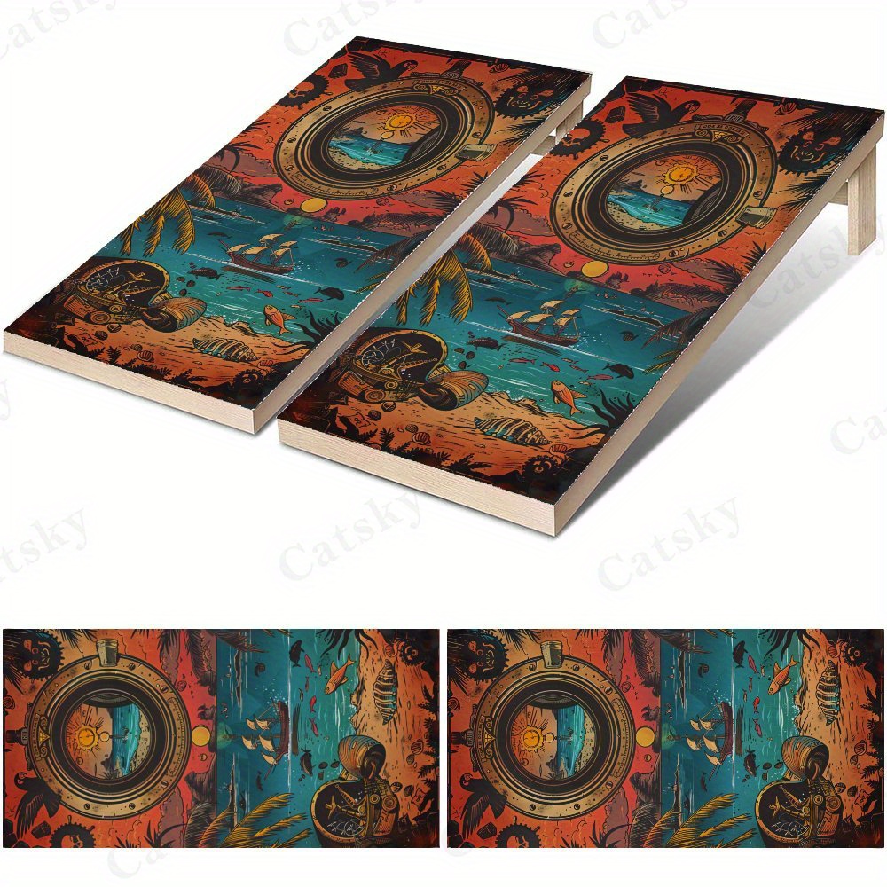 Outdoor Adventure Films - Steampunk Ocean Adventure Envoltórios de vinil