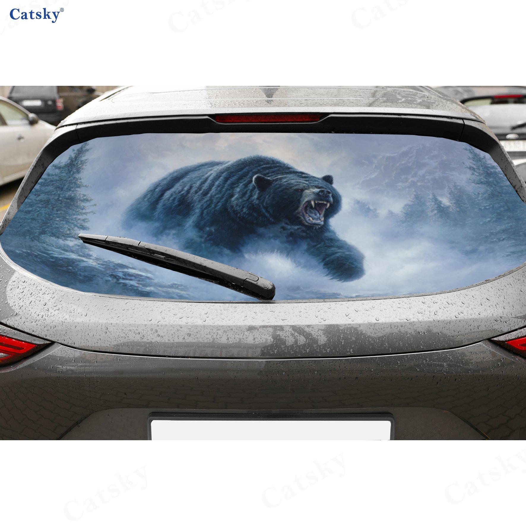 Outdoor Adventure Films - Adesivos de Vinil PVC Perfurados para