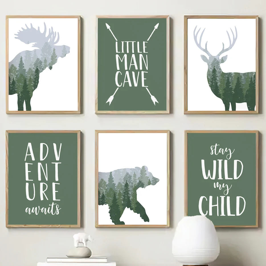 Outdoor Adventure With Kids - Arte de Parede em Tela com