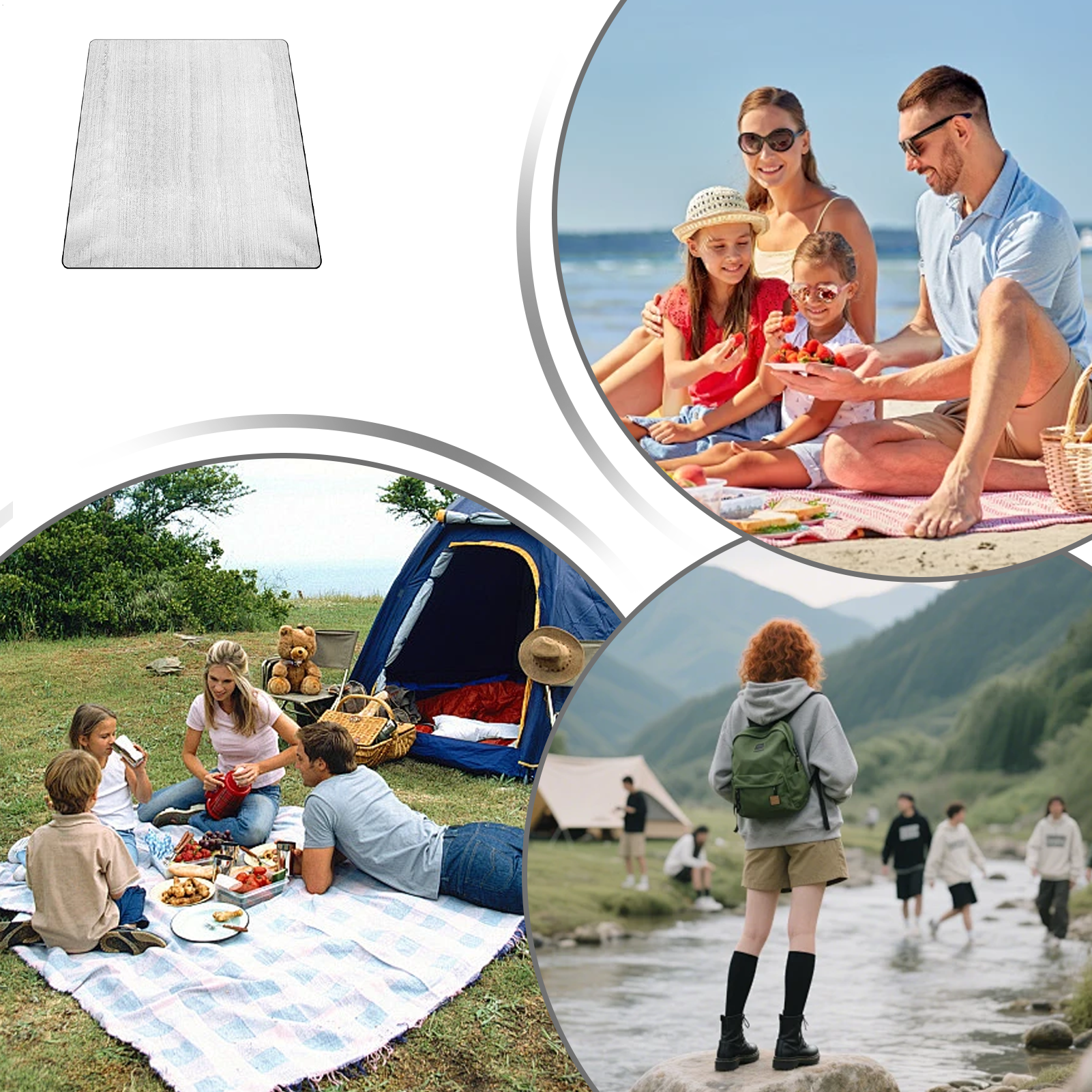 Colchão de Camping 6.5x6.5ft I - Outdoor Adventure Hunt avaliação e preço