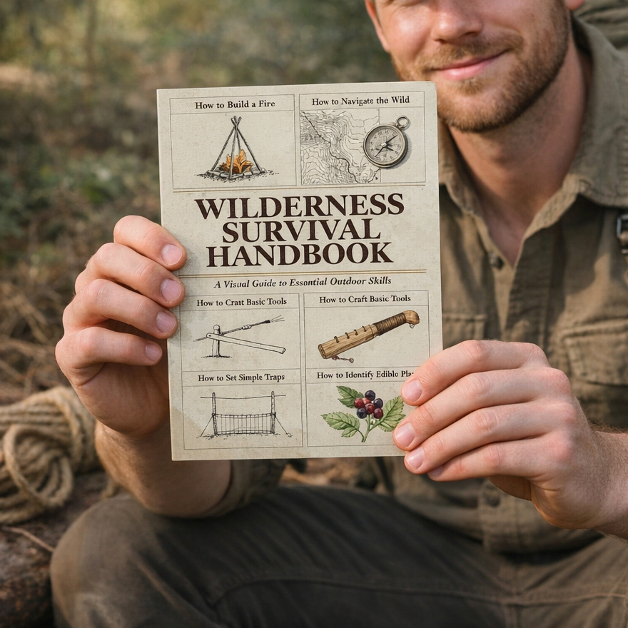 Guia de Sobrevivência na Natur - Outdoor Adventure Books For Adults avaliação e preço