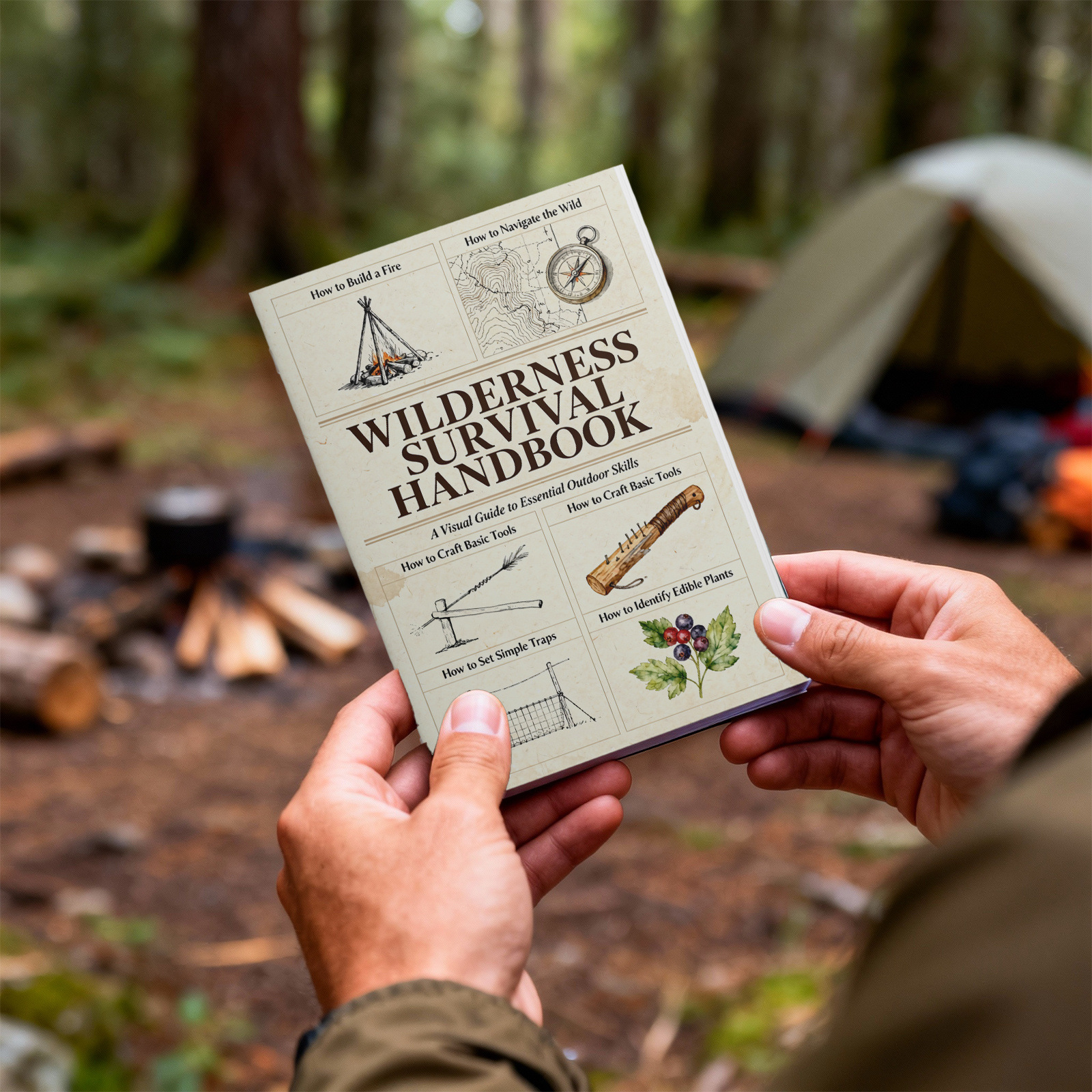 Guia de Sobrevivência na Natur - Outdoor Adventure Books For Adults avaliação e preço