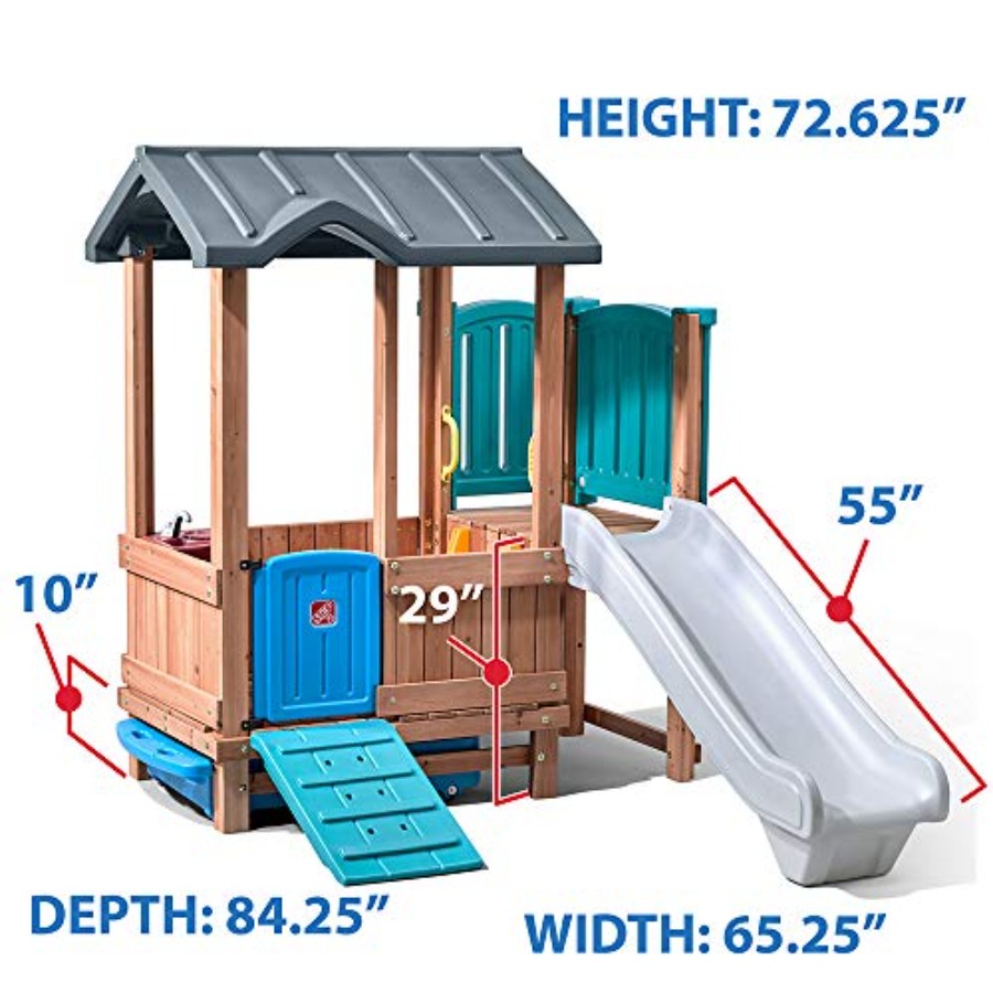 Woodland Adventure Playhouse & - Outdoor Adventure With Kids avaliação e preço