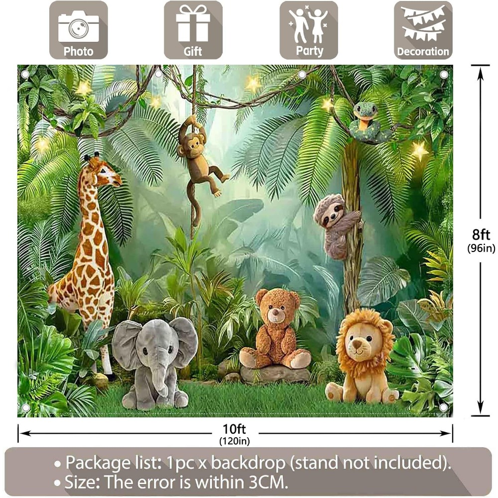 Fundo de Tecido 10x8ft com Ani - Outdoor Adventure Background avaliação e preço