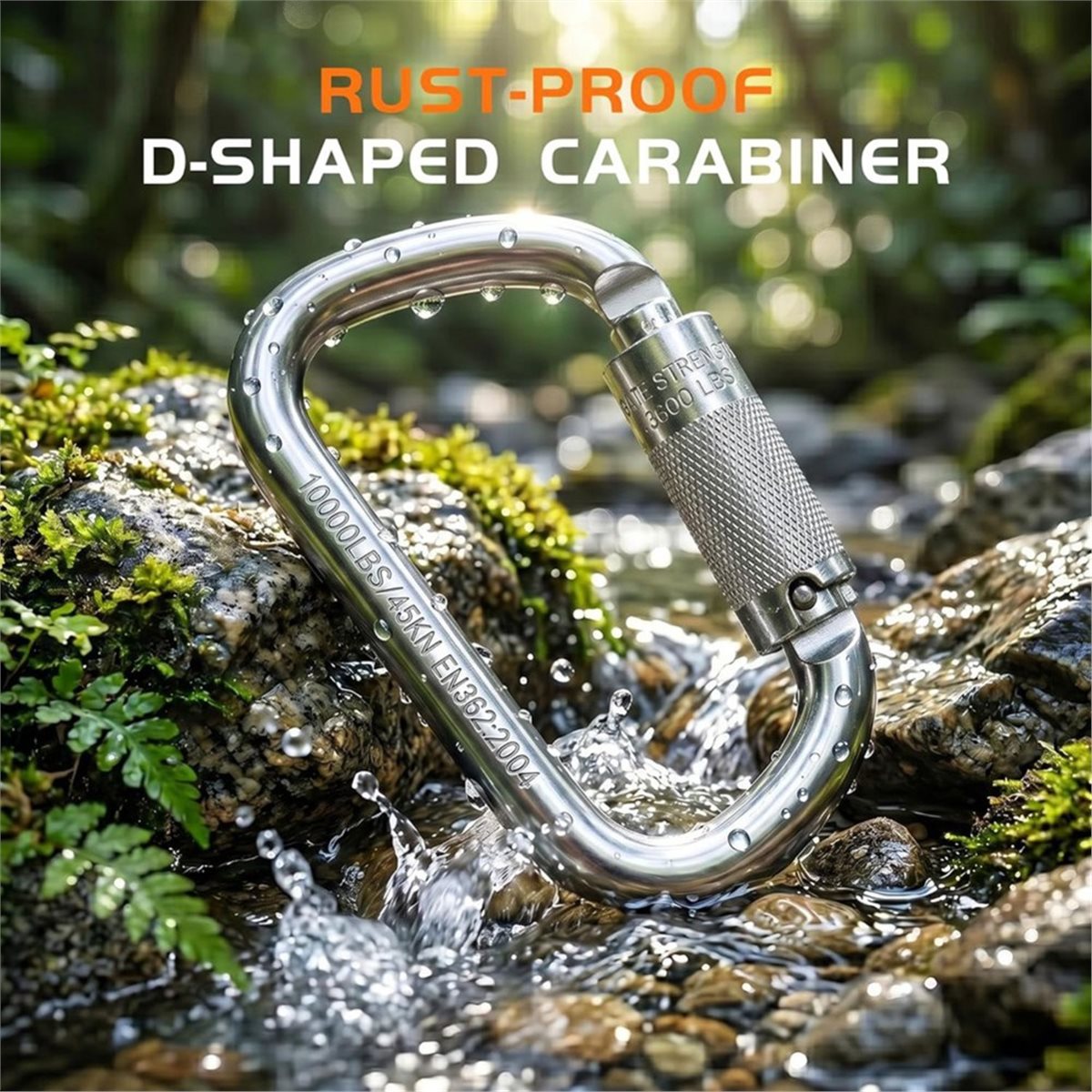 (A99Z) Mosquetão de Bloqueio A - Carabiner Locking D avaliação e preço