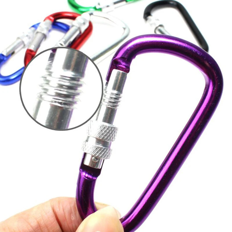 Pacotes de 6 mosquetões – form - Carabiner Locking D avaliação e preço