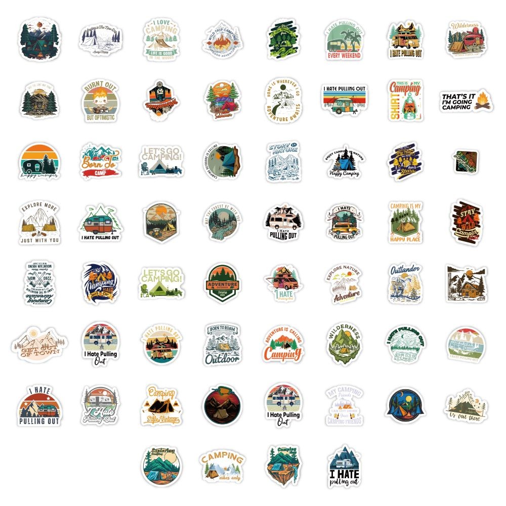 60 unidades de acampamento ao  - Outdoor Adventure Stores avaliação e preço