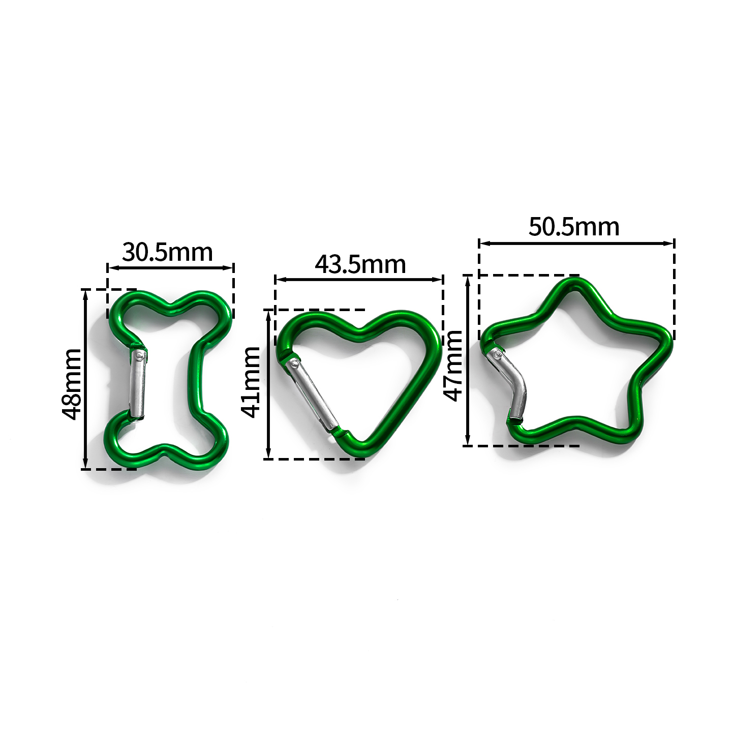 1 unidade/lote Mosquetão Mini  - Carabiner Locking D avaliação e preço