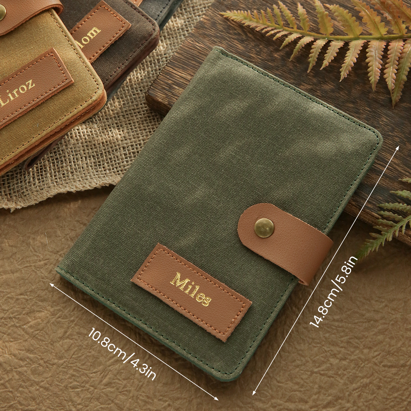Porta-Passaporte Personalizado - Outdoor Adventure Names avaliação e preço